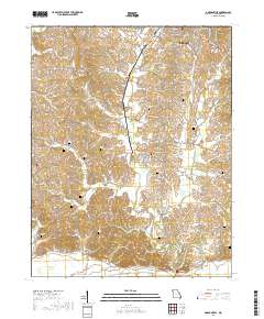 Gordonville 2017 topographic map thumbnail