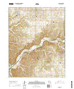 Granby 2017 topographic map thumbnail