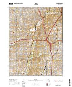 Grandview 2017 topographic map thumbnail