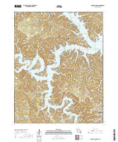 Green Bay Terrace 2017 topographic map thumbnail