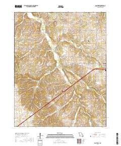 Halltown 2017 topographic map thumbnail