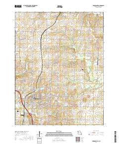 Harrisonville 2017 topographic map thumbnail