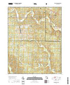 Hogan Hollow 2017 topographic map thumbnail