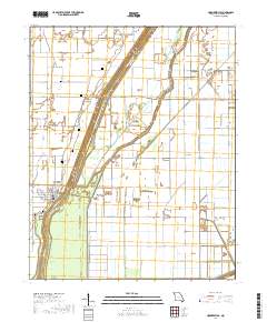 Hornersville 2017 topographic map thumbnail