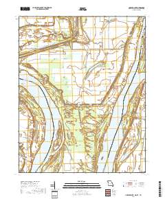 Hubbard Lake 2017 topographic map thumbnail
