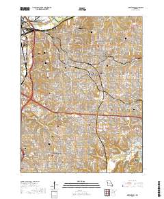 Independence 2017 topographic map thumbnail