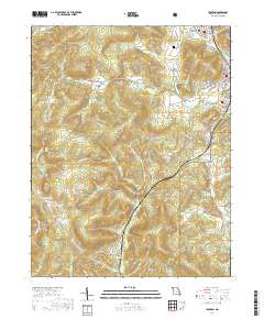 Ironton 2017 topographic map thumbnail