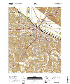 Jefferson City 2017 topographic map thumbnail