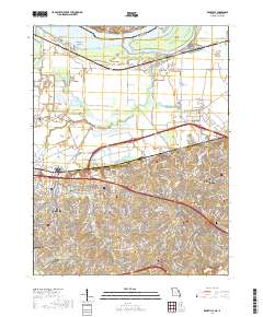 Kampville 2017 topographic map thumbnail