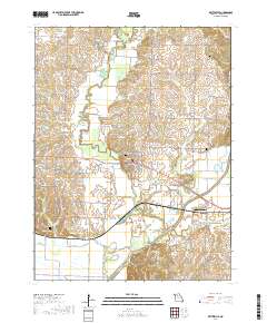Keytesville 2017 topographic map thumbnail