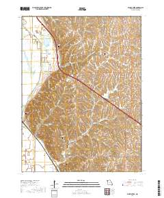 Kimsey Creek 2017 topographic map thumbnail