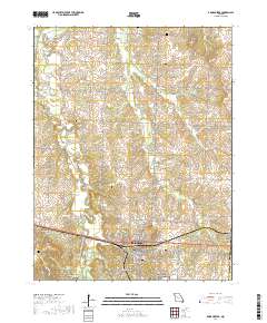 Knob Noster 2017 topographic map thumbnail