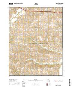 Knob Noster NW 2017 topographic map thumbnail