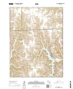 Lake Thunderhead 2017 topographic map thumbnail
