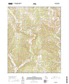 Lanton 2017 topographic map thumbnail