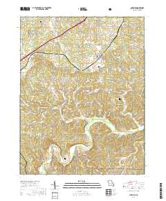 Leasburg 2017 topographic map thumbnail