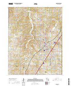 Lebanon 2017 topographic map thumbnail