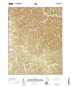 Lewis Hollow 2017 topographic map thumbnail