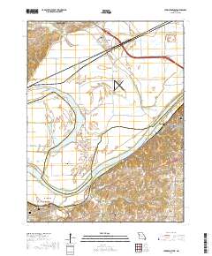 Lexington West 2017 topographic map thumbnail