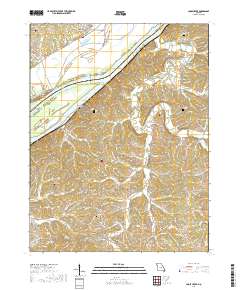 Loose Creek 2017 topographic map thumbnail