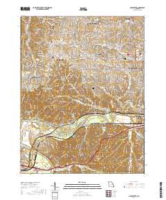 Manchester 2017 topographic map thumbnail