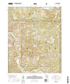 Manes 2017 topographic map thumbnail