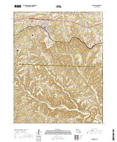 Mansfield 2017 topographic map thumbnail
