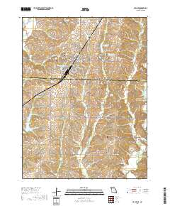 Marceline 2017 topographic map thumbnail