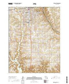 Marshall South 2017 topographic map thumbnail