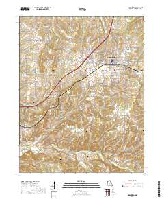 Marshfield 2017 topographic map thumbnail