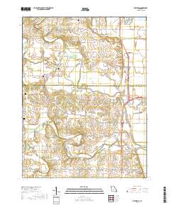 Maywood 2017 topographic map thumbnail