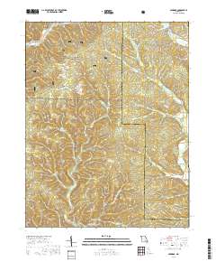 Midridge 2017 topographic map thumbnail