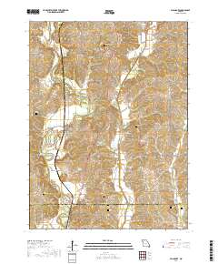 Mill Grove 2017 topographic map thumbnail