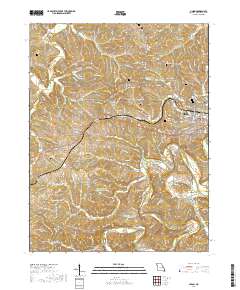 Union 2017 topographic map thumbnail