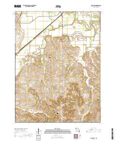 Utica East 2017 topographic map thumbnail