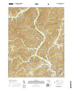 Van Buren North 2017 topographic map thumbnail