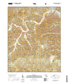 Van Buren South 2019 topographic map thumbnail