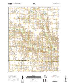 Vandalia Lake 2017 topographic map thumbnail