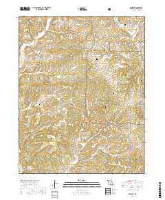 Vanzant 2017 topographic map thumbnail