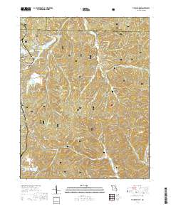 Viburnum East 2017 topographic map thumbnail