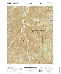 Viburnum West 2017 topographic map thumbnail
