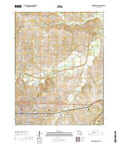 Warrensburg East 2017 topographic map thumbnail