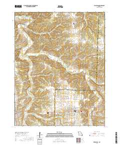 Weaubleau 2017 topographic map thumbnail