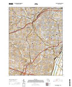 Webster Groves 2017 topographic map thumbnail