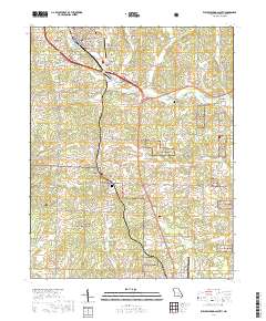 Willow Springs South 2017 topographic map thumbnail