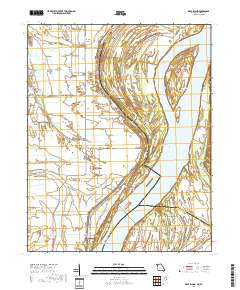 Wolf Island 2017 topographic map thumbnail