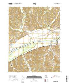 Mokane East 2017 topographic map thumbnail