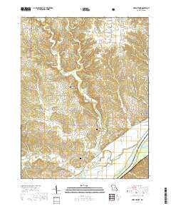 Mokane West 2017 topographic map thumbnail