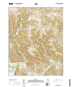 Monegaw Springs 2017 topographic map thumbnail