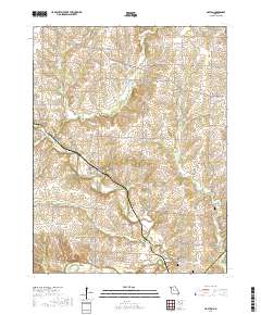 Napton 2017 topographic map thumbnail